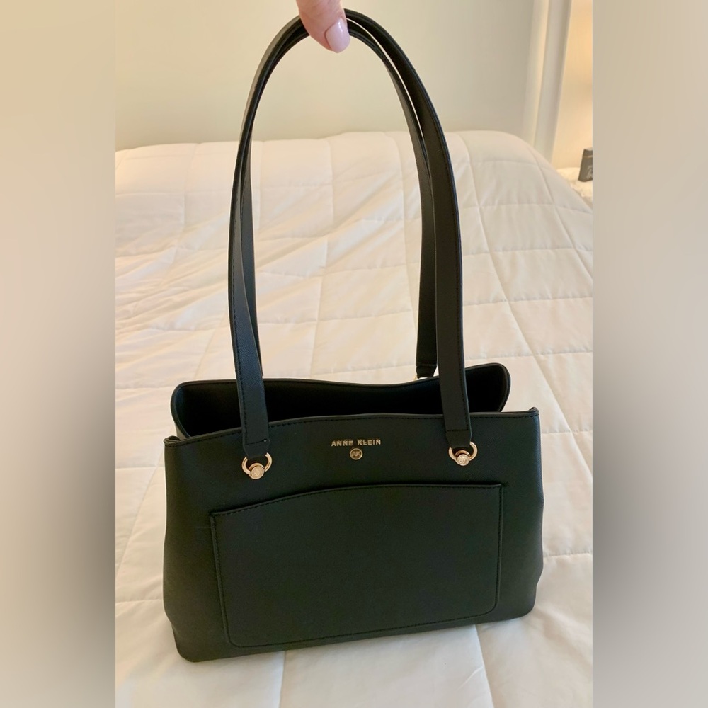 Anne Klein Black Shoulder Bag